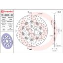 Tarcza hamulcowa BREMBO HARLEY FLHRC 1584