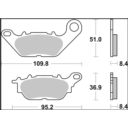 Klocki hamulcowe BREMBO CARBON YAMAHA T 135