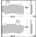Klocki hamulcowe BREMBO SINTER SA HARLEY FLHR 1584