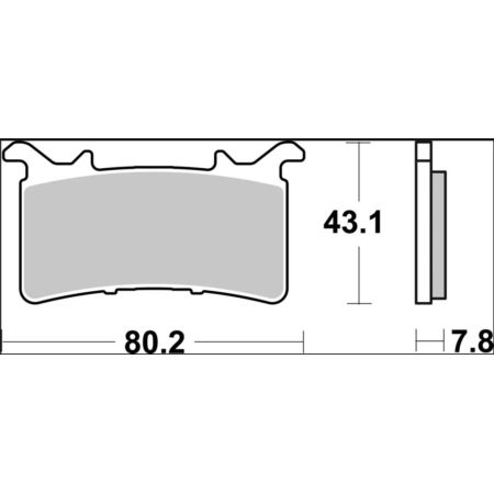 Klocki hamulcowe BREMBO XTRA SR BMW M 1000 R