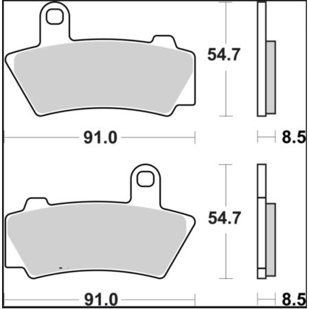 Klocki hamulcowe BREMBO GENUINE BMW R 18