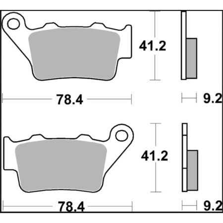Klocki hamulcowe BREMBO SINTER XS BMW C 400 GT