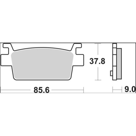 Klocki hamulcowe BREMBO CARBON KYMCO AK 550 I