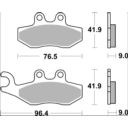 Klocki hamulcowe BREMBO CARBON APRILIA SPORTCITY