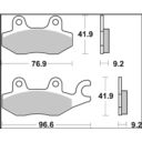 Klocki hamulcowe BREMBO CARBON AEON ELITE 400 I