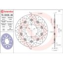 Tarcza hamulcowa BREMBO ORO BMW F 650 CS SCARVER