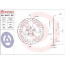 Tarcza hamulcowa BREMBO ORO HARLEY FLH 1340
