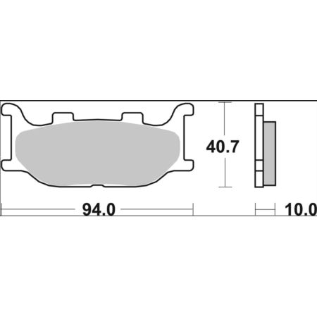 Klocki hamulcowe BREMBO SINTER LA KEEWAY