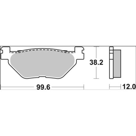 Klocki hamulcowe BREMBO CARBON YAMAHA XP 500