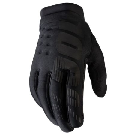 Rękawiczki 100% brisker czarny XL