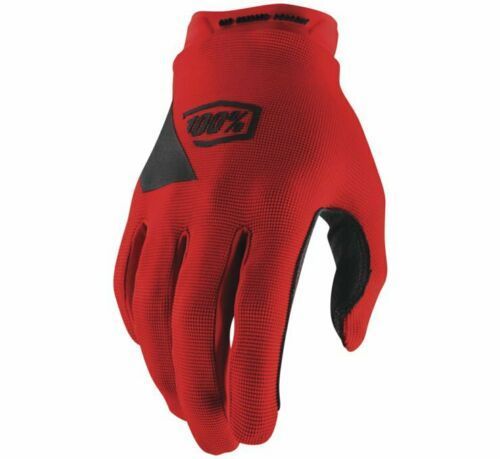 Rękawiczki 100% ridecamp red czerwony S