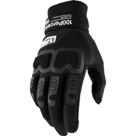 Rękawiczki 100% langdale black sm