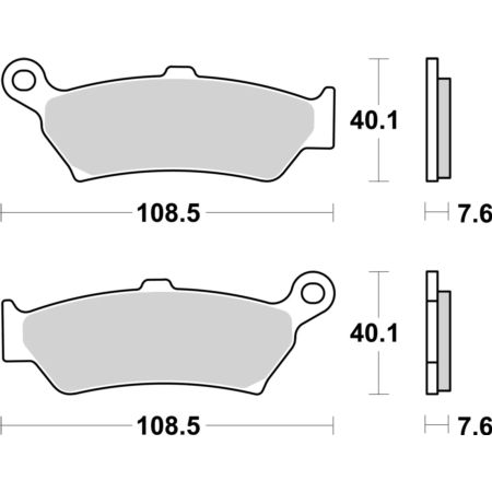 Klocki hamulcowe BREMBO SINTER SP BMW R 1300 GS