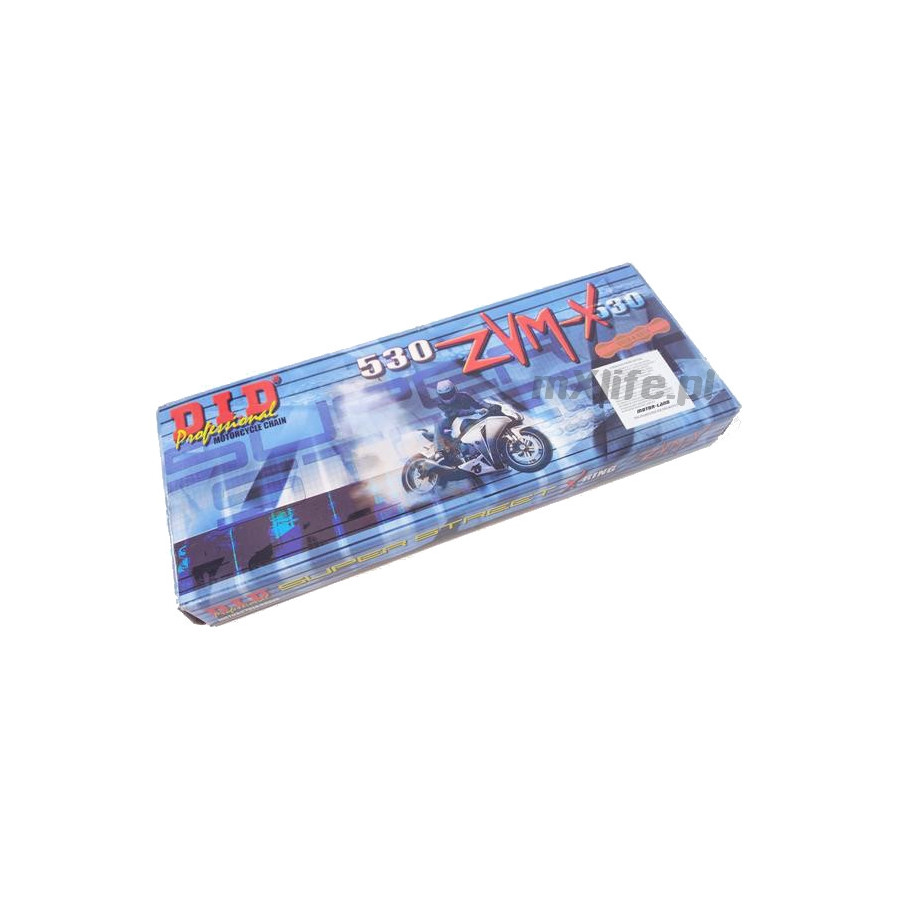 Łańcuch DID 530zvMX-110 (530) x-ring (110 ogniw)