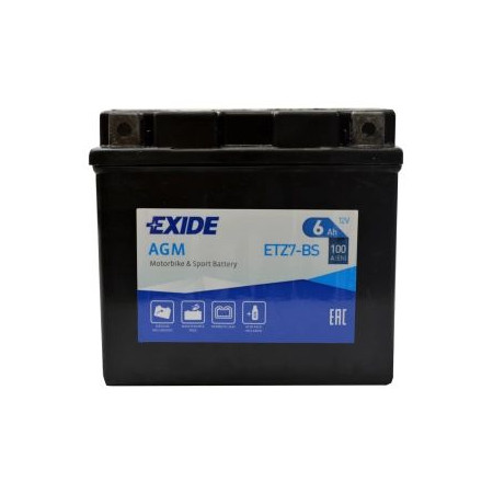 Akumulator moto EXIDE etz7-bs