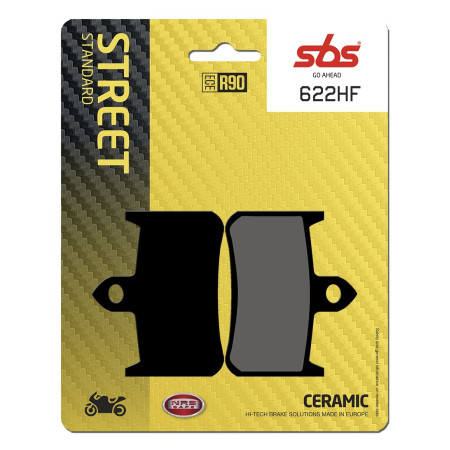 Klocki hamulcowe SBS KH187 street ceramic czarny