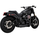 Wydech 2-1 ss blk ho m8 vance&hines