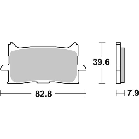 Klocki hamulcowe KH679 SBS street excel sinter