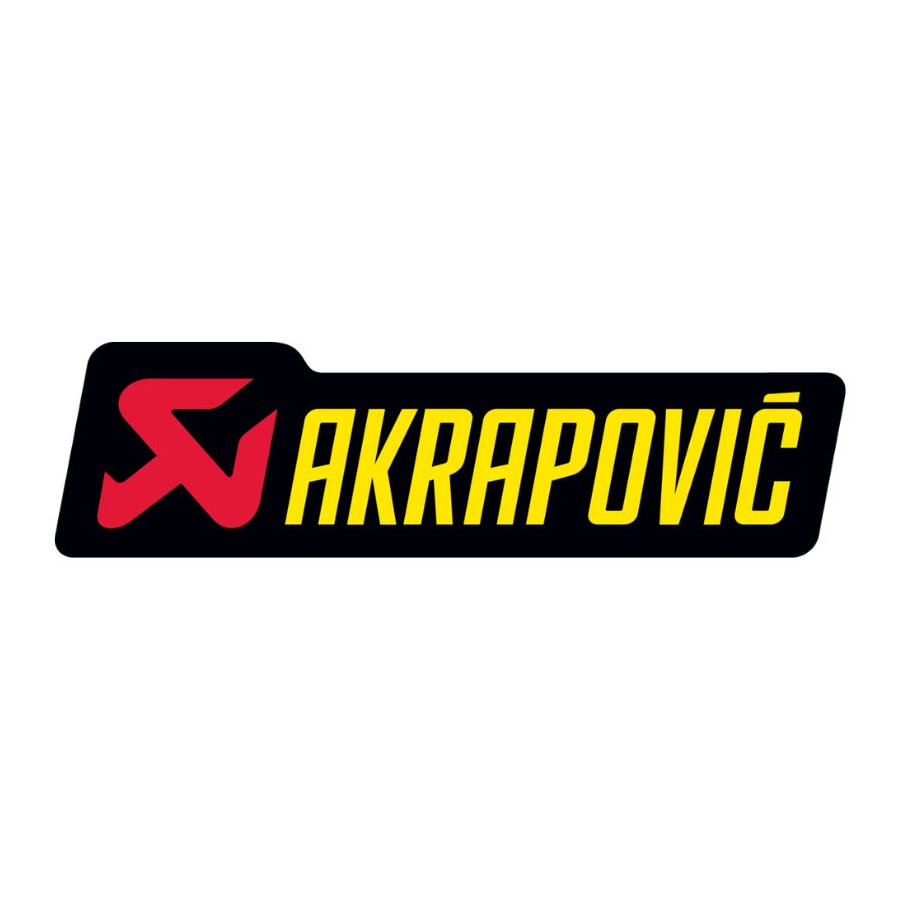 Naklejka AKRAPOVIC 120 x 34,5 mm