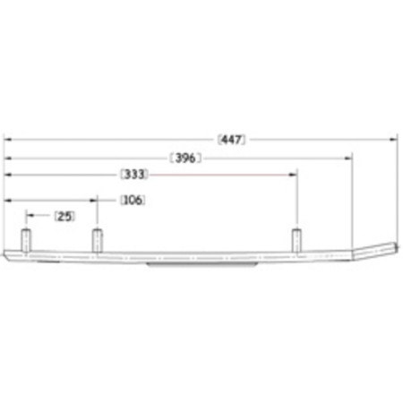 SZYNA KIEROWNICZA SNO-X 881-0003 881-0003 #62708