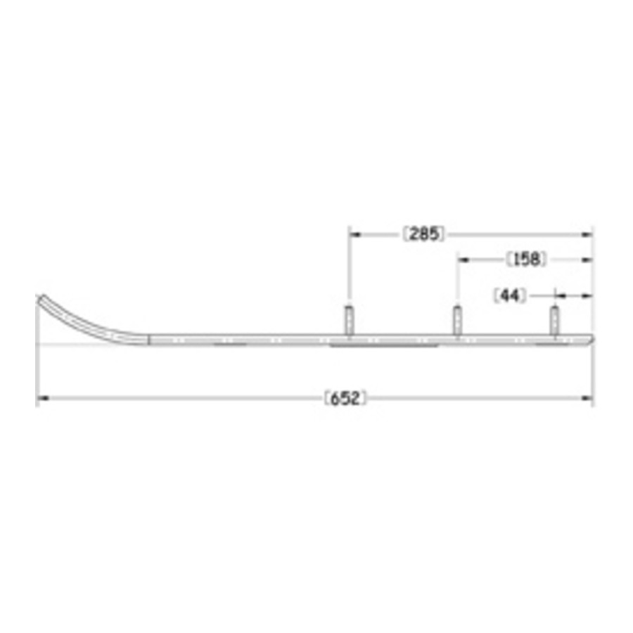 SZYNA KIEROWNICZA SNO-X 881-4115 881-4115 #62745