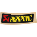 Naklejka AKRAPOVIC logo 90 x 26,5 mm