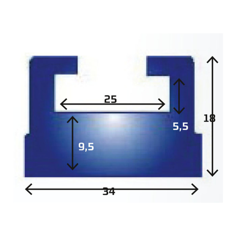 ŚLIZG SNO-X 84-0227-10 84-0227-10 #62540