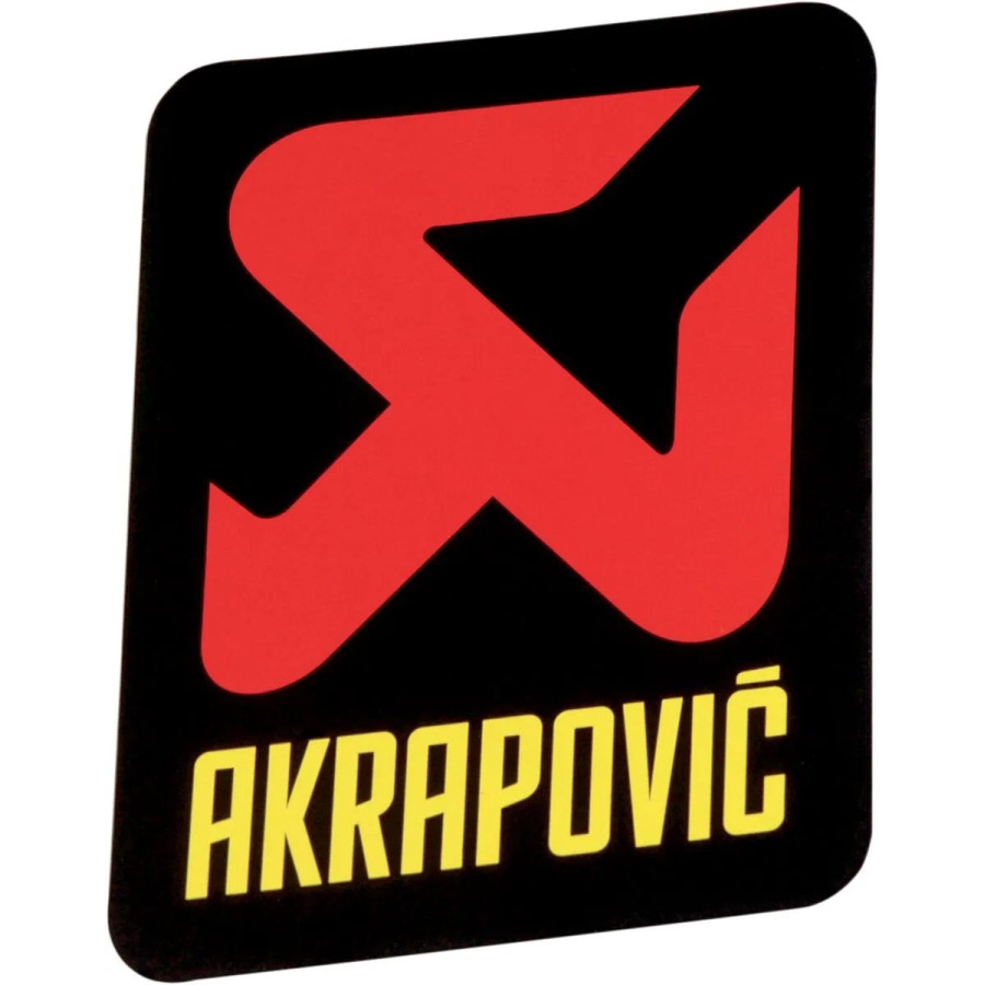 Naklejka AKRAPOVIC 75 X 70 MM