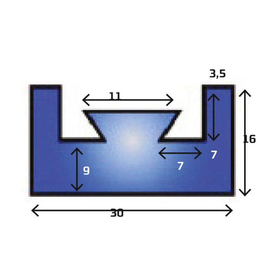 ŚLIZG SNO-X 84-0226-15 84-0226-15 #62538