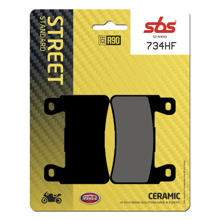 Klocki hamulcowe SBS STREET HARLEY XL 1200