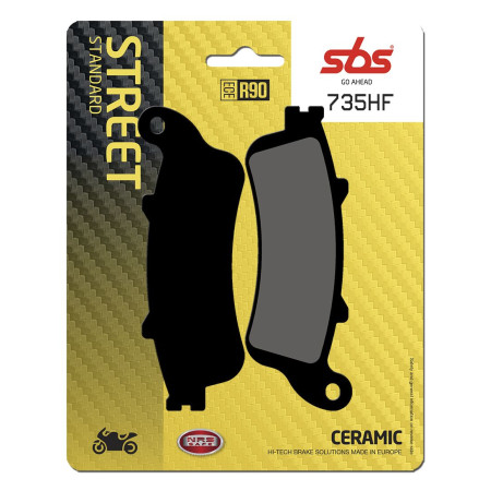 Klocki hamulcowe SBS STREET HONDA VT 750