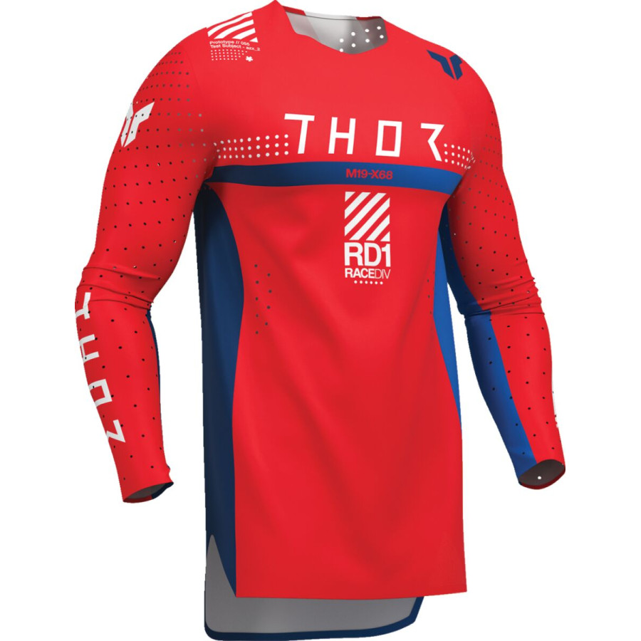 Bluza THOR SPORTMODE SYNTH red L