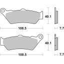 Klocki hamulcowe SBS SCOOTER BENELLI ADIVA 125