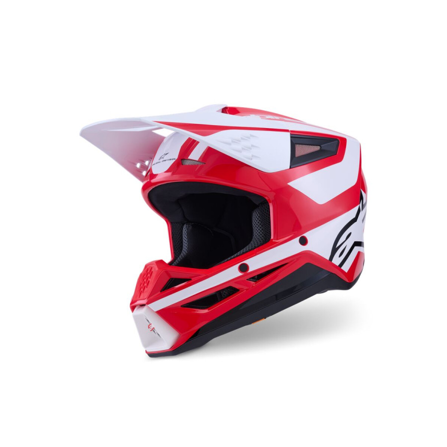 Kask ALPINESTARS SUPERTECH M3 HEAT red/wht/bk L