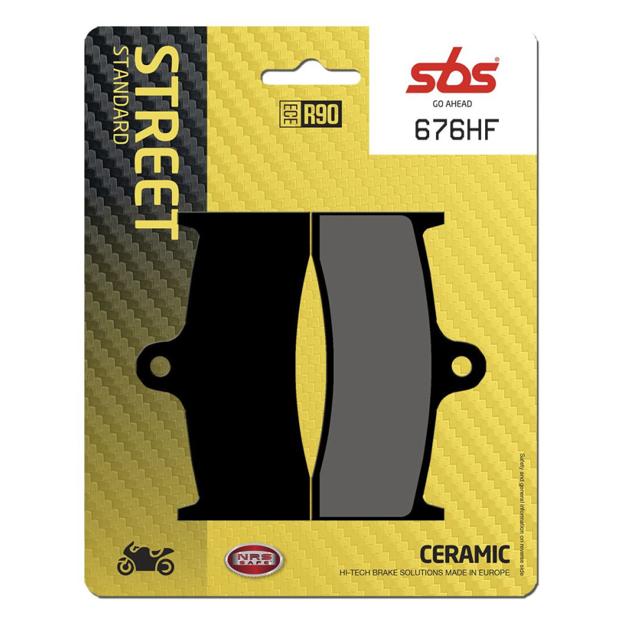 Klocki hamulcowe SBS STREET CERAMIC YAMAHA MW 125