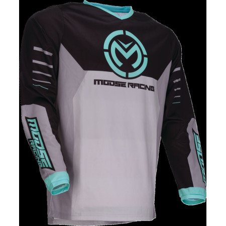 Bluza MOOSE OFFROAD QUALIFIER GREY/TEAL XL