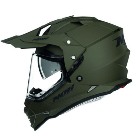 Kask NOX Duosport N312zielony mat khaki S