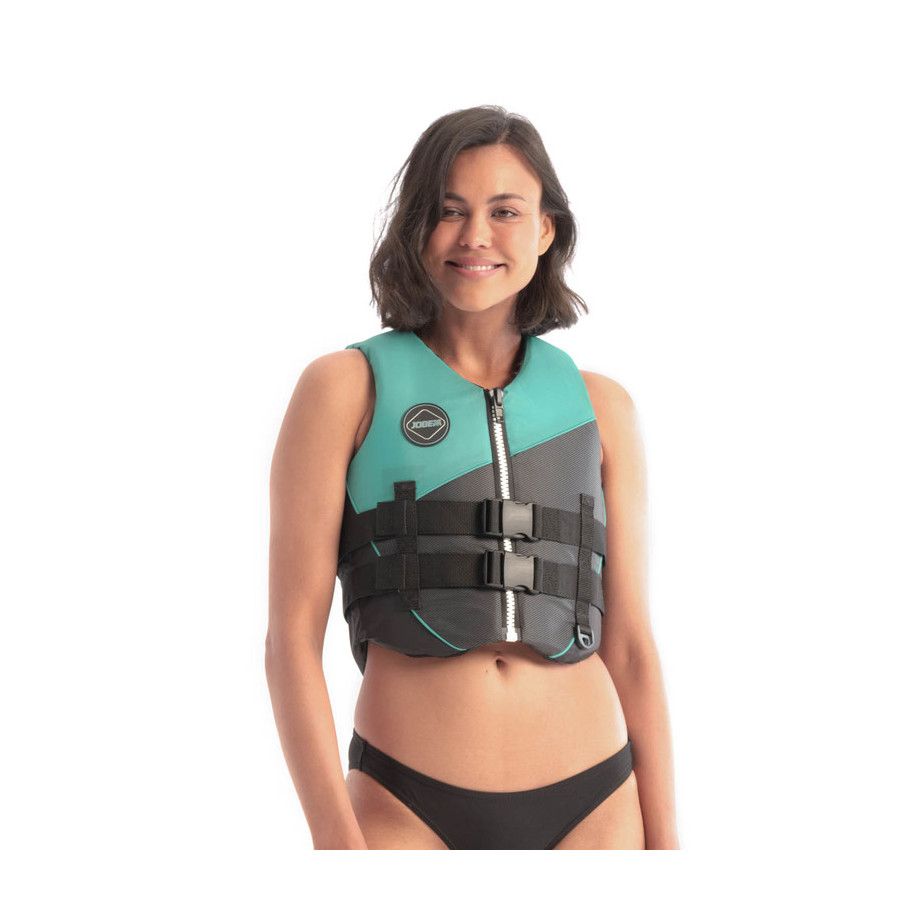 Kamizelka nylonowa damska JOBE VINTAGE TEAL L