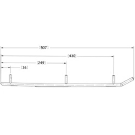 SZYNA KIEROWNICZA SNO-X 881-0617 881-0617 #62733