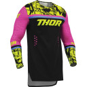 Bluza THOR SPORTMODE PUNKD BK/FU S