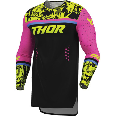 Bluza THOR SPORTMODE PUNKD BK/FU S