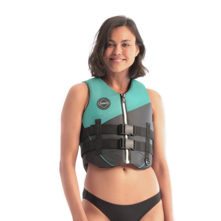 Kamizelka nylonowa damska JOBE VINTAGE TEAL S