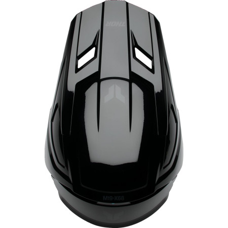 Kask dziecięcy THOR YOUTH FLEET BLACKOUT GLOSS