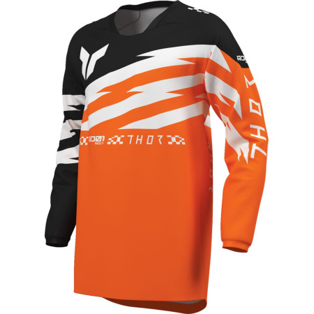 Bluza dziecięca THOR LAUNCHMODE SHOCKIE OR/BK 2XS