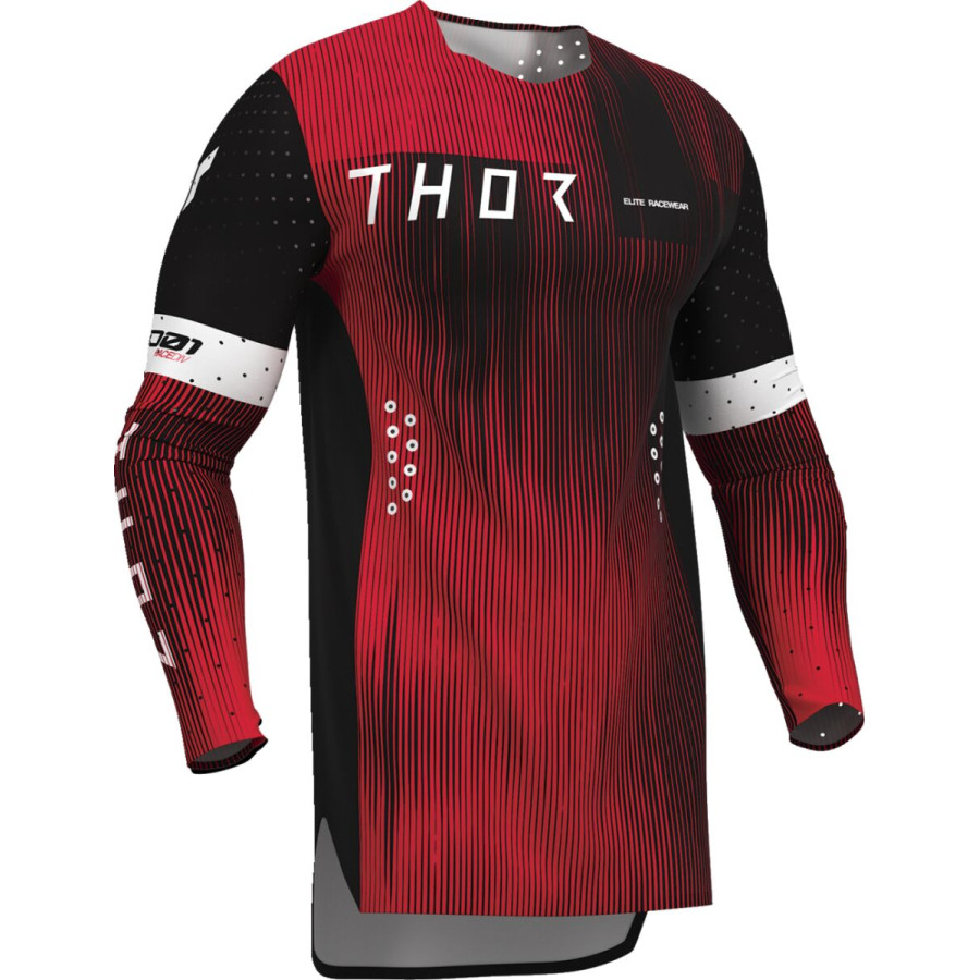 Bluza THOR SPORTMODE VANISH BK/RD S