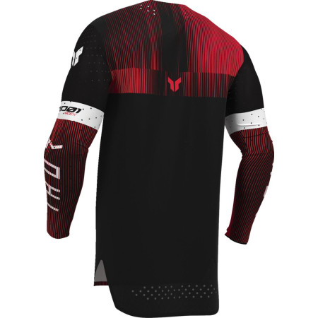 Bluza THOR SPORTMODE VANISH BK/RD S