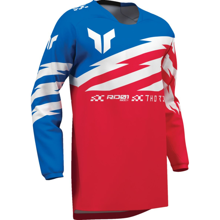Bluza dziecięca THOR LAUNCHMODE SHOCKIE RD/BL 2XS