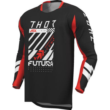Bluza dziecięca THOR LAUNCHMODE FUTURA BK/RD 2XS