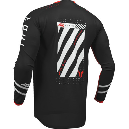 Bluza THOR LAUNCHMODE FUTURA BK/RD S