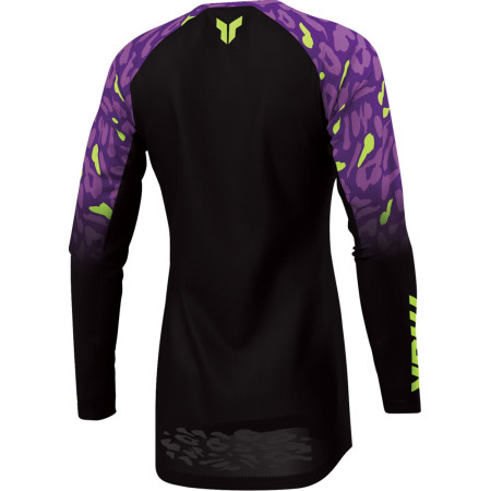 Bluza damska THOR WMN LAUNCHMODE SPOTTED BK/PU XS